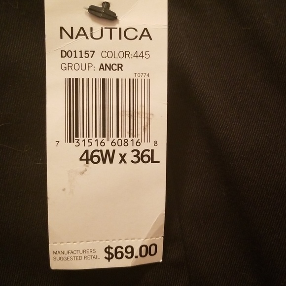 Double Pleated Nautica Cuffed Dress Pants - Picture 4 of 4